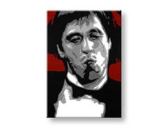 Ručne maľovaný POP Art obraz AL PACINO