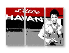 Ručne maľovaný POP Art obraz Scarface - AL PACINO