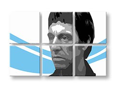 Ručne maľovaný POP Art obraz Scarface - AL PACINO