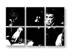 Ručne maľovaný POP Art obraz SCARFACE-AL PACINO