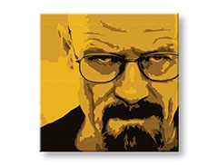 Ručne maľovaný POP Art obraz Breaking Bad