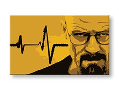 Ručne maľovaný POP Art obraz Breaking Bad