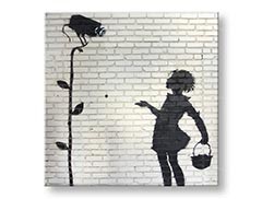 Obraz na plátne Street ART – Banksy