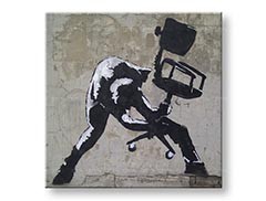 Obraz na plátne Street ART – Banksy