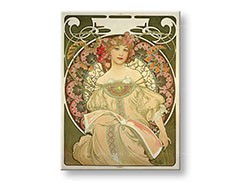 Obraz na plátne SNÍVANIE – Alfons Mucha 